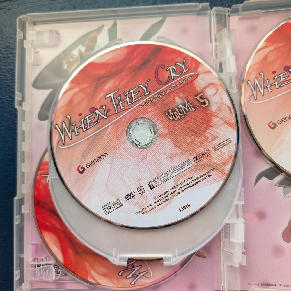 When They Cry Complete DVD Set - 6 Discs - Picture 7 of 8